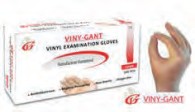 Gants d’examen en vinyle